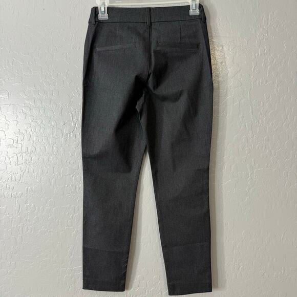 Old Navy High Waisted Pixie Skinny Secret Smooth Pocket Ankle Pants 737469, Grey - Picture 2 of 5